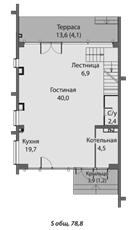 План 1 этажа Futuro Park