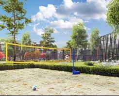 Инфраструктура Футуро Парк: площадка для пляжного волейбола